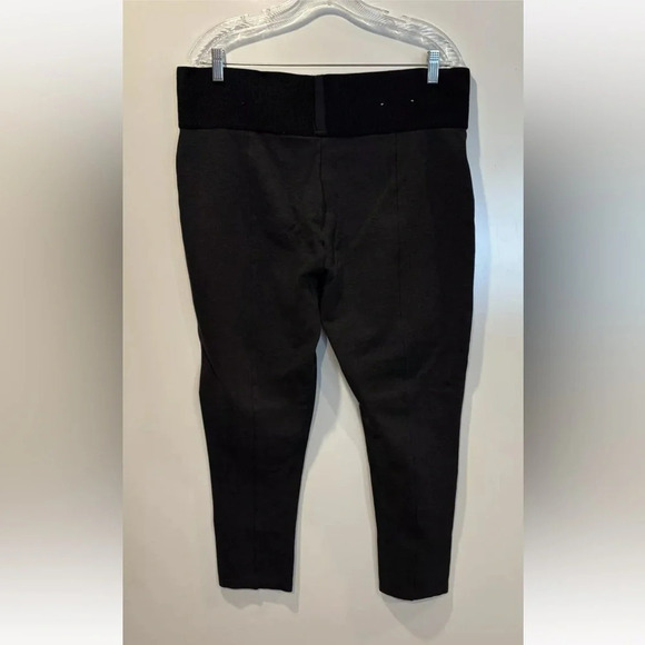 Calvin Klein Gray Power Stretch Ponte‎ Knot Ankle Pants Women’s Size XL (1372) - Picture 3 of 6